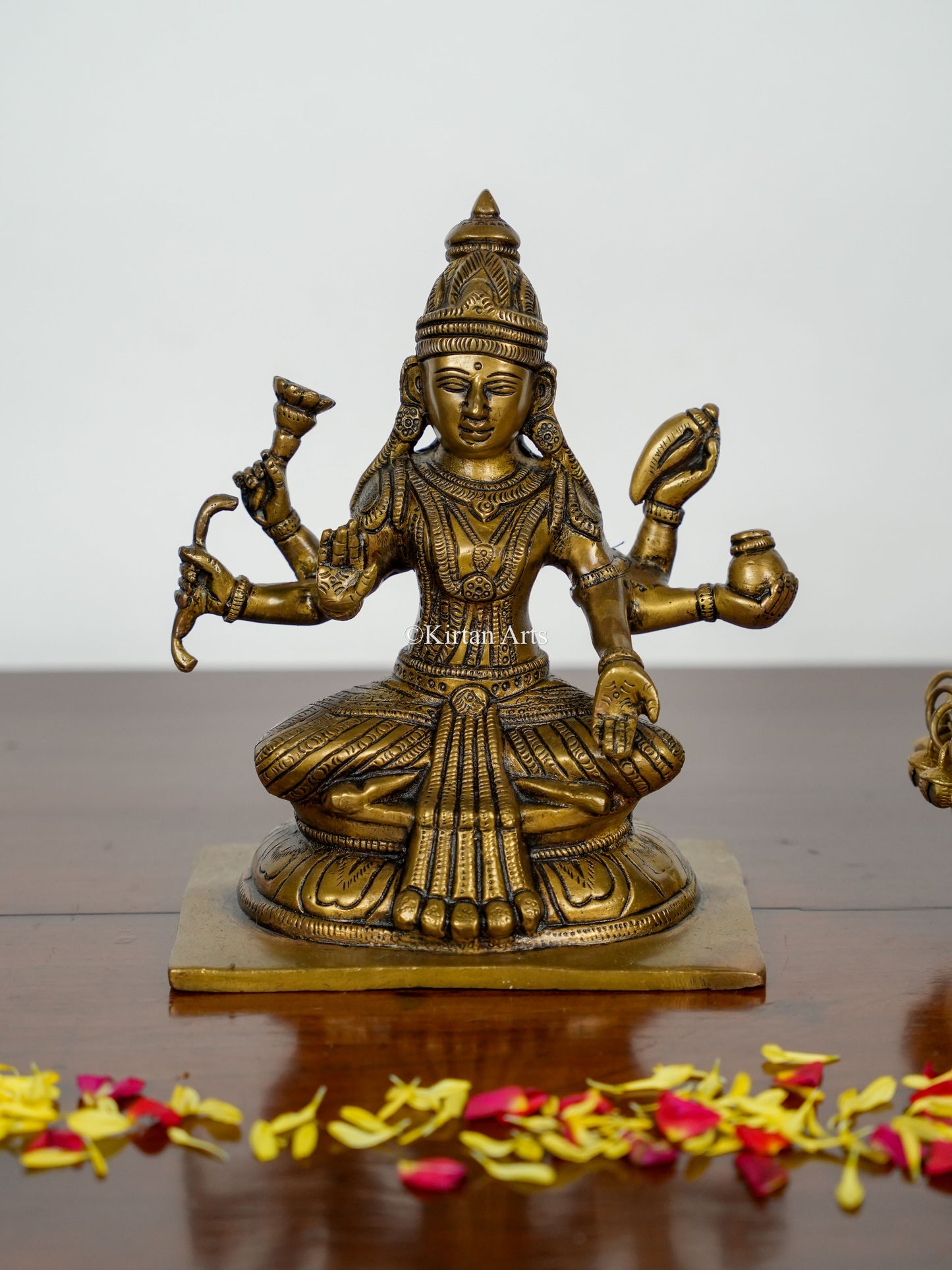 Brass Ashtalakshmi Idols Set | 9" | Antique Finish