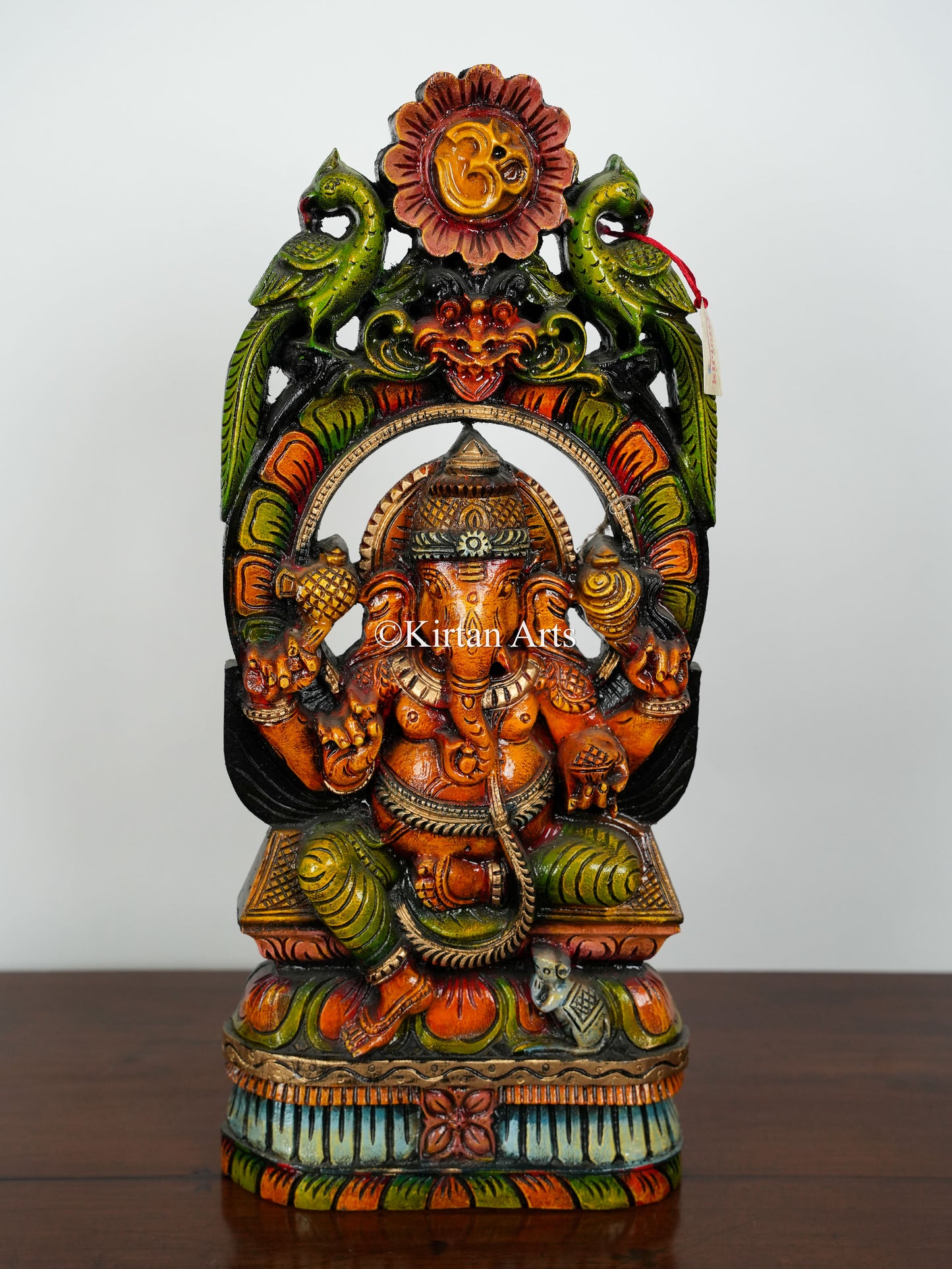 Ganesha Peacock Wall Bracket | 24"