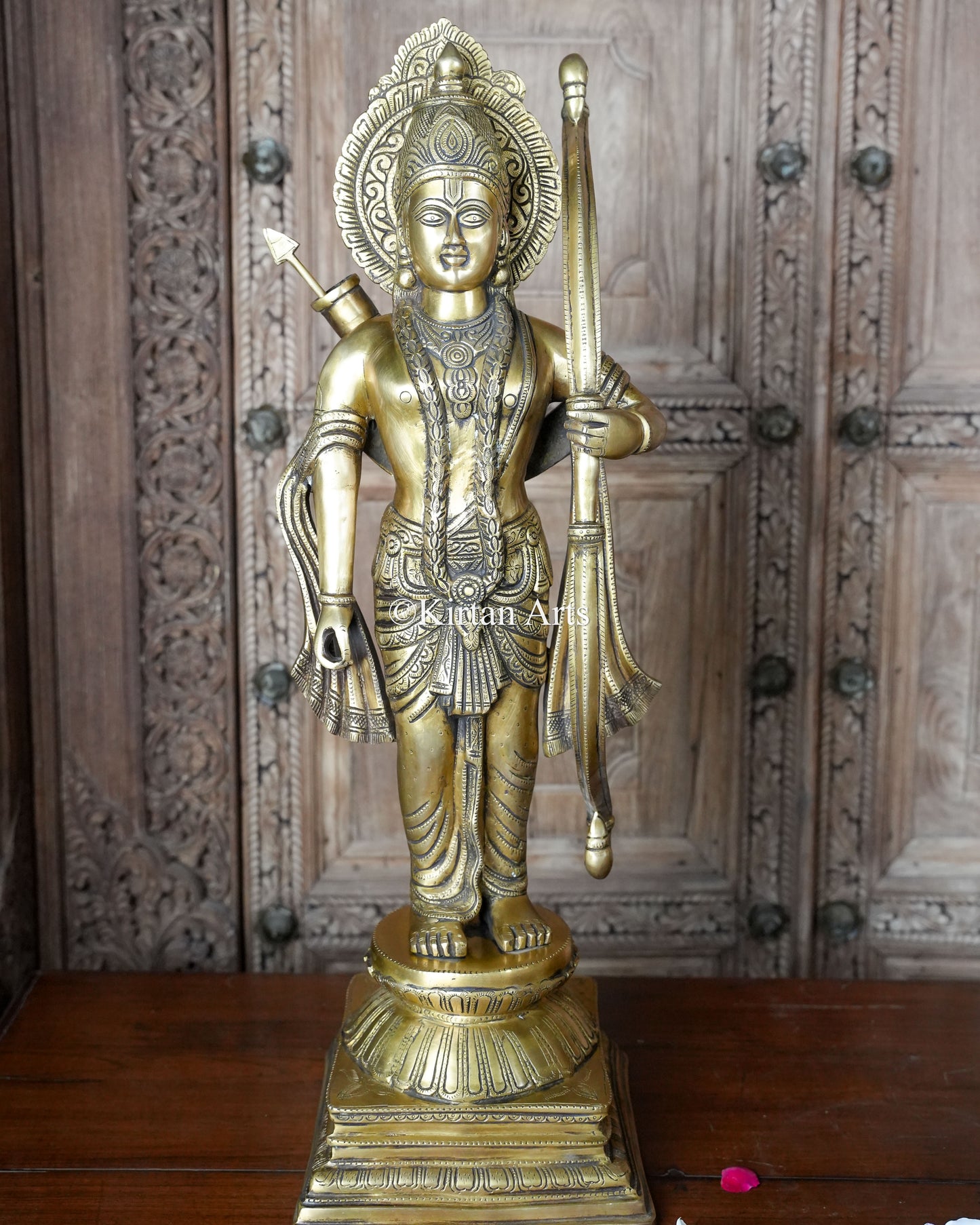 Brass Ram Darbar 4Pc Set | 31" | 62Kg Set