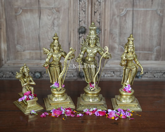 RamDarbar Fine Brass Set | 12" | 4Pc Set