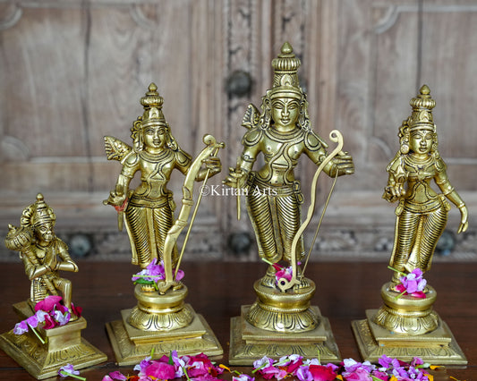 RamDarbar Fine Brass Set | 12" | 4Pc Set