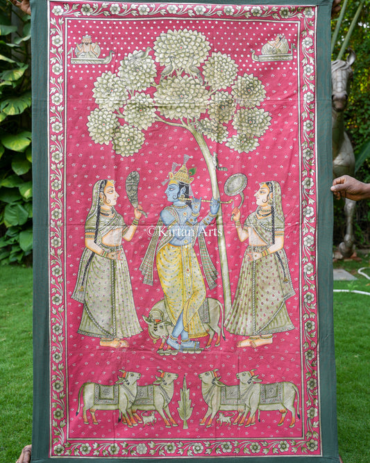 5ft x 3ft Krishna Venugopal Pichwai Painting