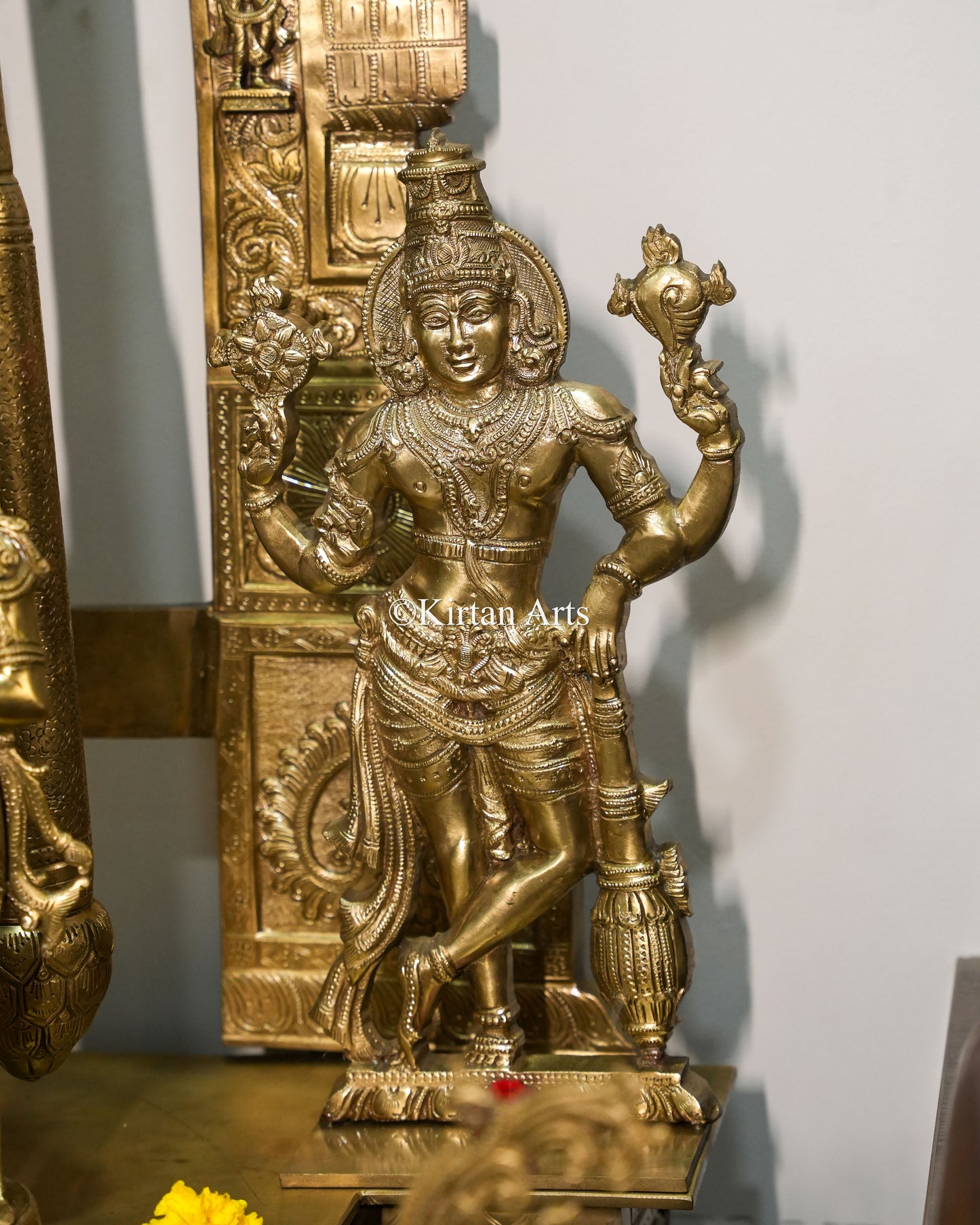 Grand Bronze Tirupati Balaji Venkateswara Sculpture with Prabhavali | 72" | 355kg