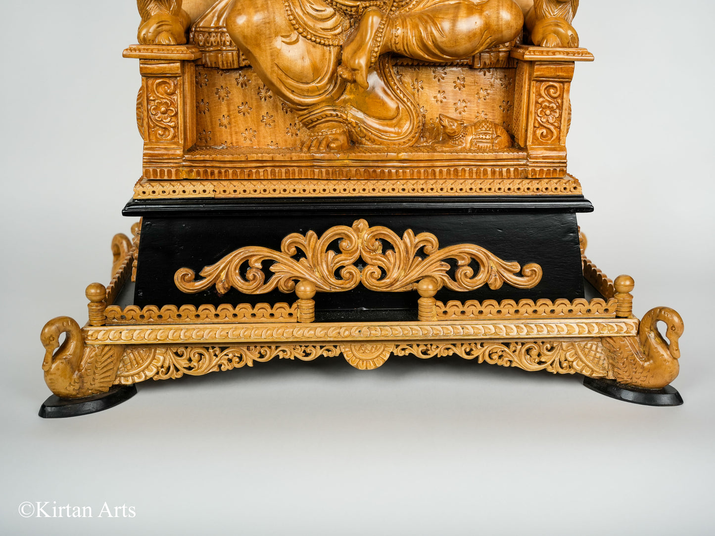 Wood Carved Ganesha 3ft
