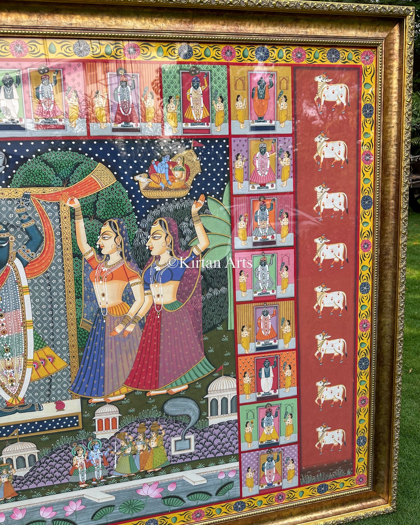 Shrinathji Pichwai 6x4 ft | Landscape Orientation