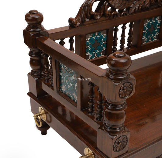 Teakwood Carved Jhula