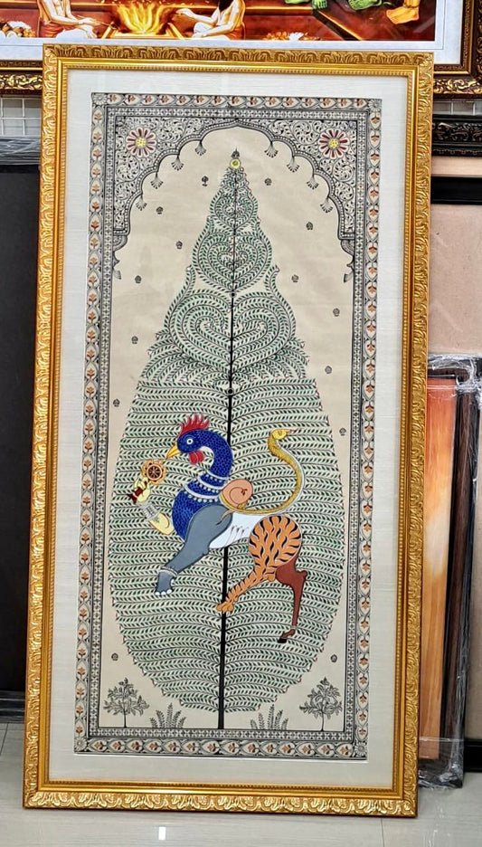 Navagunjara Pattachitra Painting 20x40 Inches