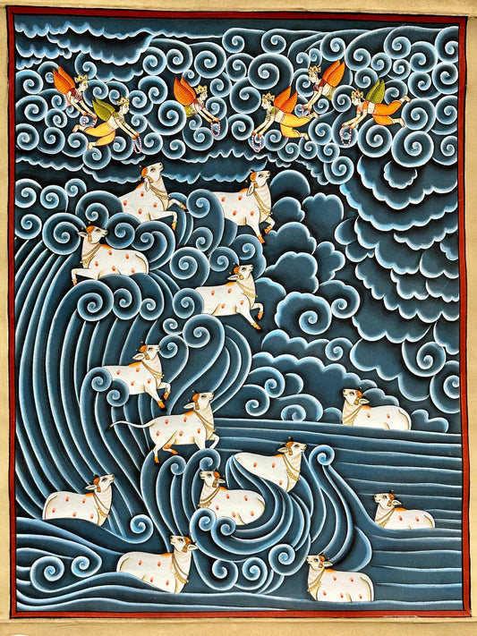 Cow Pichwai 18”x24”