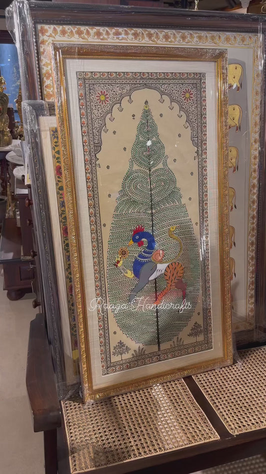 Navagunjara Pattachitra Painting 20x40 Inches