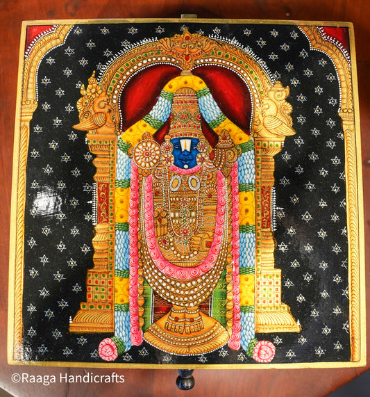 Handpainted Balaji Box 10x10