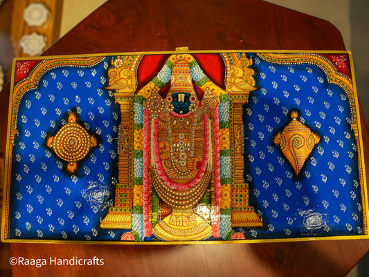 Handpainted Balaji Box 15x8