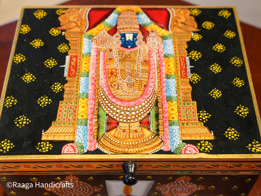 Handpainted Balaji Box 10x8