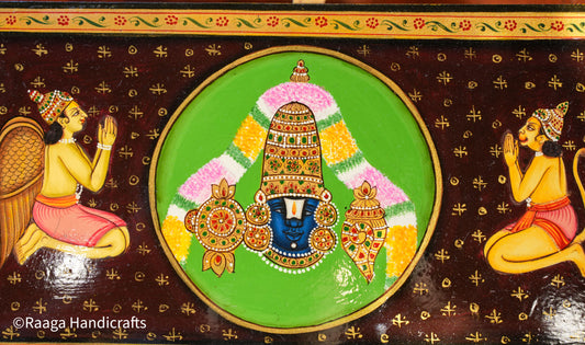 Handpainted Balaji Box 12"x6"